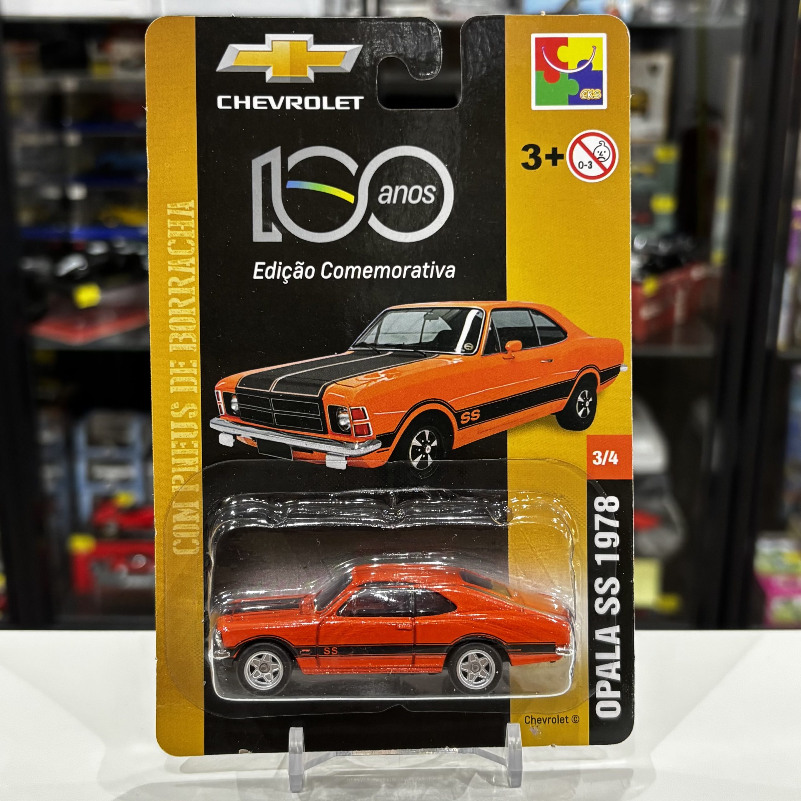 CKS 1978 Chevrolet Opala SS burnt orange with rubber tyres