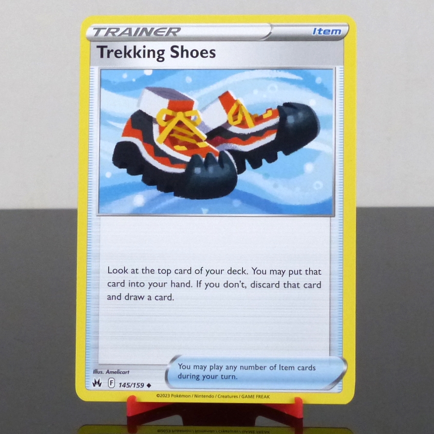 Pokémon 145/159 Trekking Shoes - Crown Zenith - Sword & Shield - 2023
