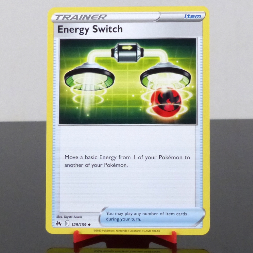 Pokémon 129/159 Energy Switch - Crown Zenith - Sword & Shield - 2023
