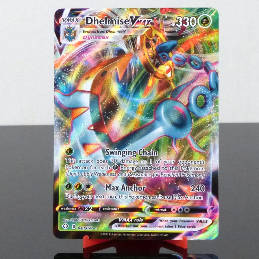 Pokémon 010/072 Dhelmise VMax - Holo - Shining Fates - Sword & Shield - 2021
