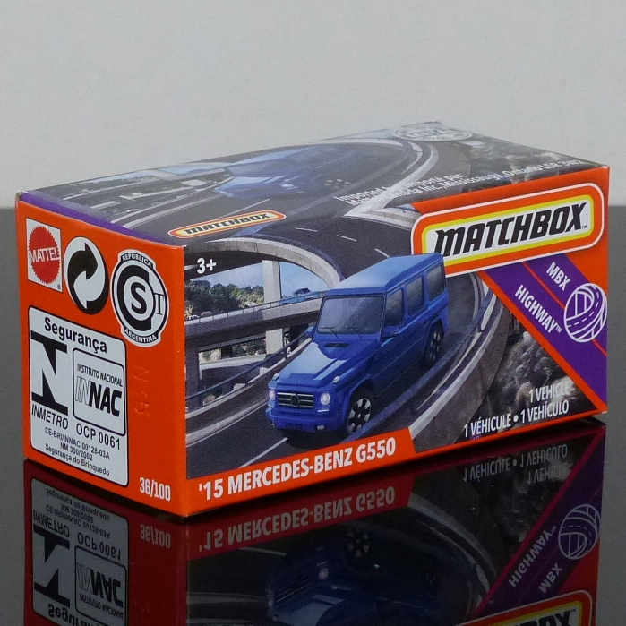 Matchbox 2020 Power Grabs 36/100 2015 Mercedes-Benz G550 BOXED SEALED