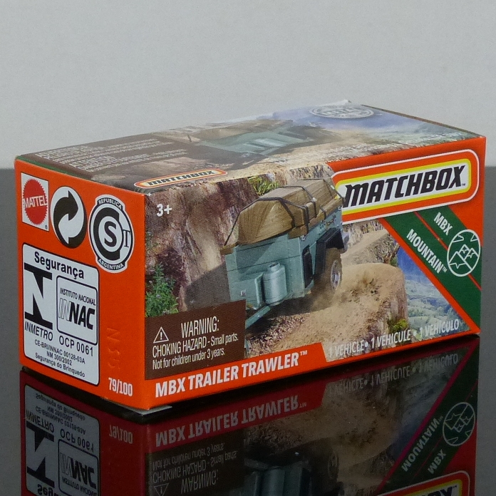 Matchbox 2020 Power Grabs 79/100 MBX Trailer Trawler BOXED SEALED