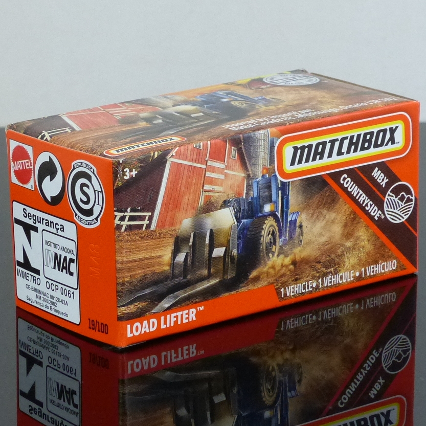 Matchbox 2020 Power Grabs 19/100 Load Lifter Forklift truck BOXED SEALED