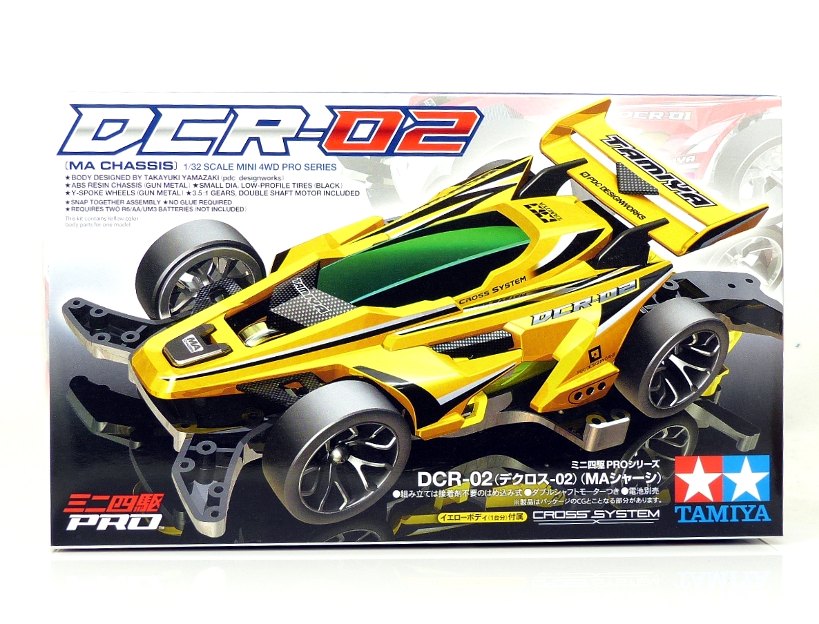 Tamiya 18650 Mini 4WD Pro 1:32 DCR-02 Dekurosu Zero-tsū MA Chassis