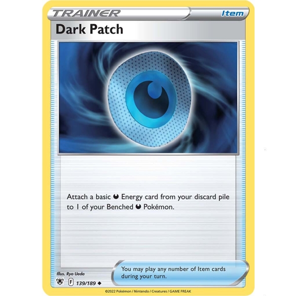 Pokémon 139/189 Dark Patch - Trainer Item - Astral Radiance - Sword & Shield - 2022
