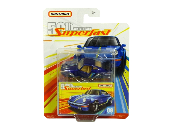 Matchbox Superfast 50th Anniversary 09 ’80 Porsche 911 Turbo dark blue