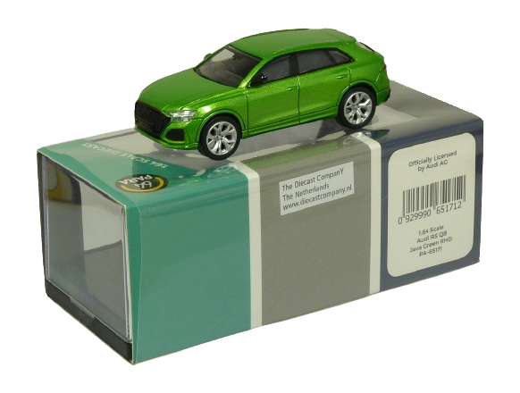 Paragon Para64 65171R 1:64 Audi RS Q8 java green