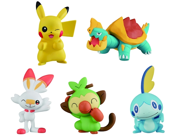 Takara Tomy Arts Vol.1 Moncolle Pokemon Minifigures (5-pieces)