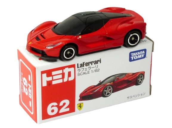 Tomica 062 La Ferrari red & black BOXED SEALED