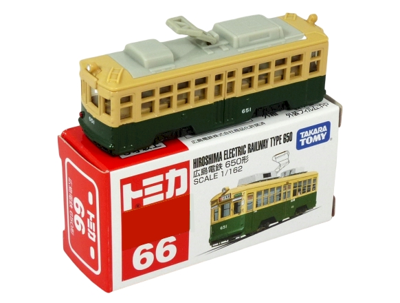 Tomica 066 Type 650 Tram Hiroshima Electric Railway BOXED SEALED