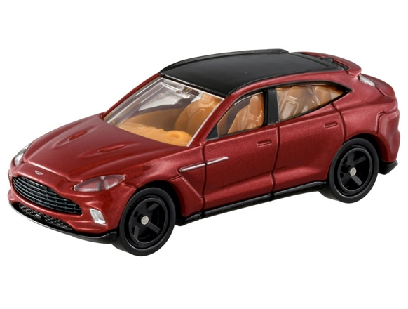 Tomica 075 Aston Martin DBX metallic red BOXED SEALED